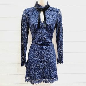 Shoshanna Lace Midi Dress
